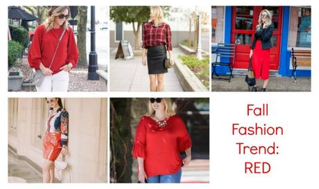 Fall fashion trends: RED