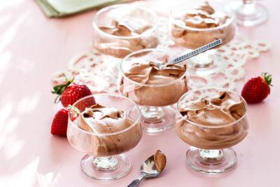 Low-carb chocolate mousse