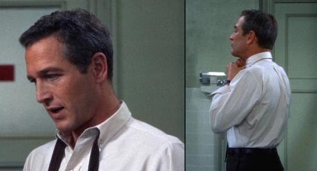 Torn Curtain: Paul Newman’s Charcoal Brown Flannel Suit Torn Curtain: Paul Newman’s Charcoal Brown Flannel Suit