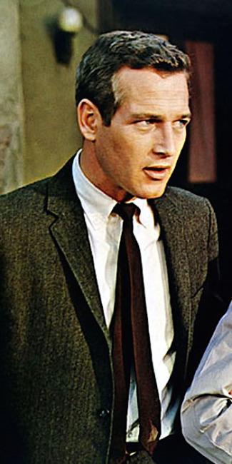 Torn Curtain: Paul Newman’s Charcoal Brown Flannel Suit Torn Curtain: Paul Newman’s Charcoal Brown Flannel Suit