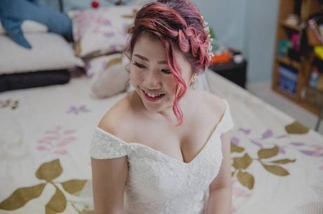 My Pink Hair Bride Aspirations by Salon B