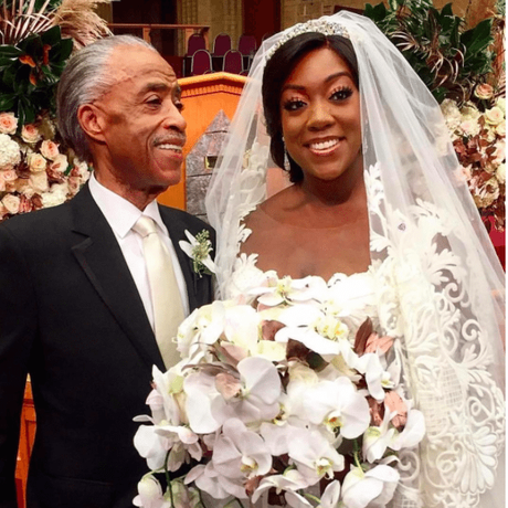 Rev. Al Sharpton Daughter Ties The Knot In Jamaica, Queens [Pics!]