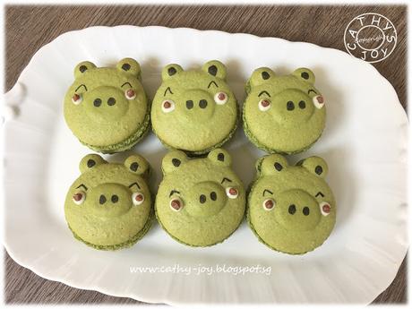 抹茶馬卡龍 Matcha Macarons