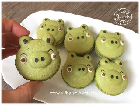 抹茶馬卡龍 Matcha Macarons