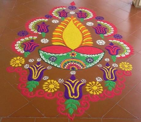 Latest Rangoli Designs 2017