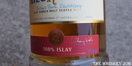Kilchoman 100% Islay 3rd Edition Label