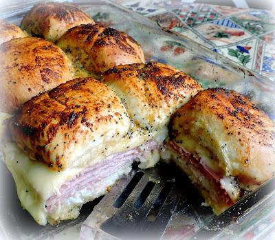 Heavenly Ham & Cheese Hots