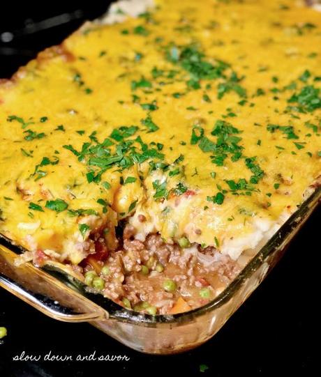 Cottage Pie, comfort food for when it finally feels like fall.