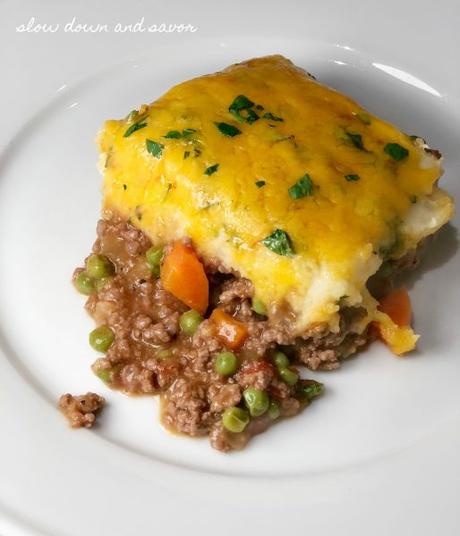 Cottage Pie, comfort food for when it finally feels like fall.