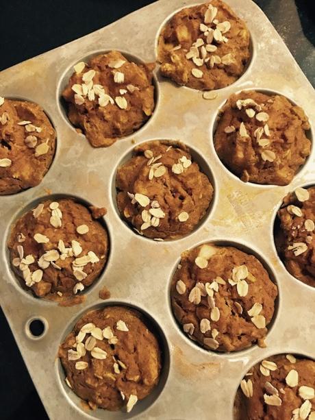 Pumpkin Apple Muffins