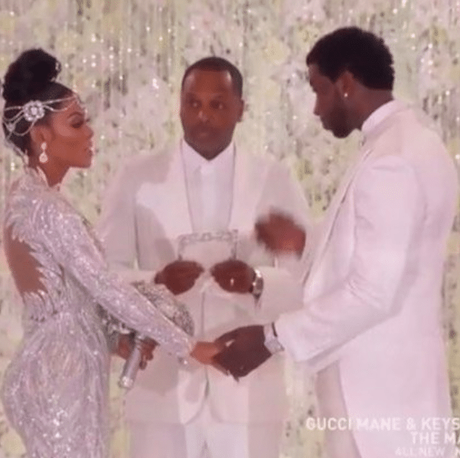 Toure Roberts Officiates Gucci Mane & Keyshia Ka’Oir Wedding