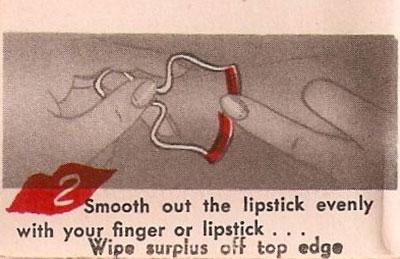 GLAMOUR-LIPS---1940S-LIPSTICK-APPLICATOR GLAMOUR-LIPS---1940S-LIPSTICK-APPLICATOR