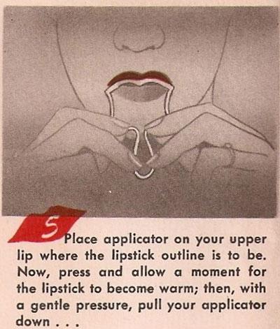 GLAMOUR-LIPS---1940S-LIPSTICK-APPLICATOR GLAMOUR-LIPS---1940S-LIPSTICK-APPLICATOR