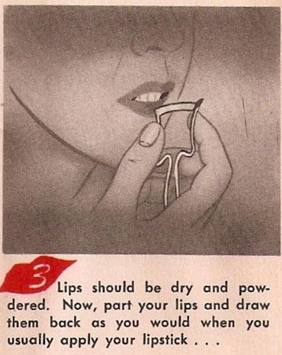 GLAMOUR-LIPS---1940S-LIPSTICK-APPLICATOR GLAMOUR-LIPS---1940S-LIPSTICK-APPLICATOR