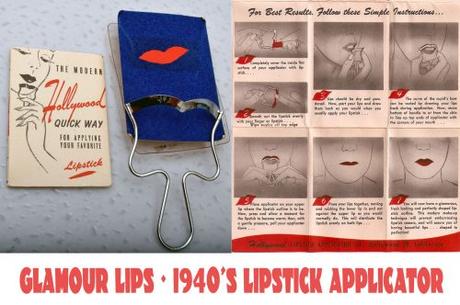 GLAMOUR-LIPS---1940S-LIPSTICK-APPLICATOR GLAMOUR-LIPS---1940S-LIPSTICK-APPLICATOR