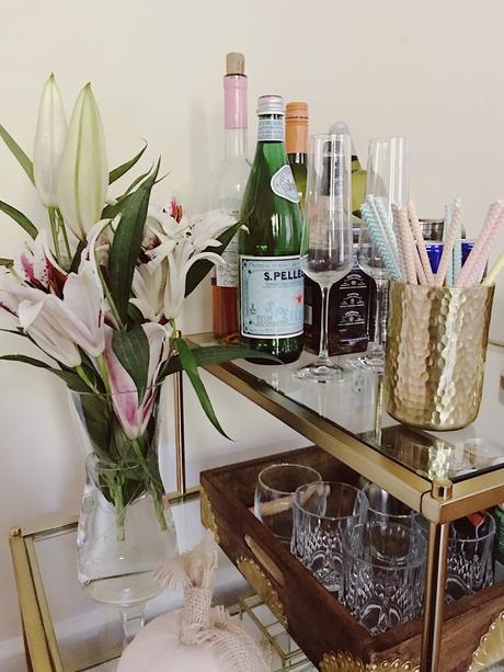 HOW TO STYLE A BAR CART