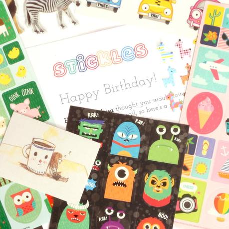 Stickles Fun Stickers for Kids + 2 Readers can win