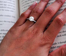 Delicate Decadence, an Engagement Ring for Questioneer