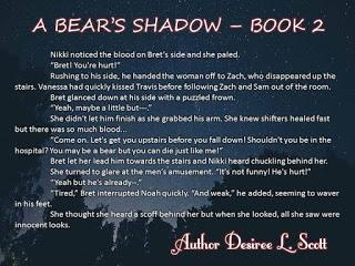 Bear's  Shadow by Desiree L. Scott @SDSXXTours  @dlscottauthor