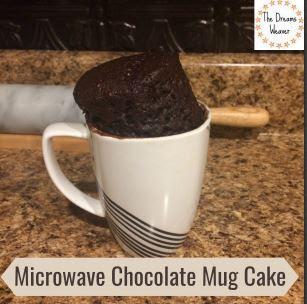 The Dreams Weaver ~ Microwave Chocolate Mug Cake