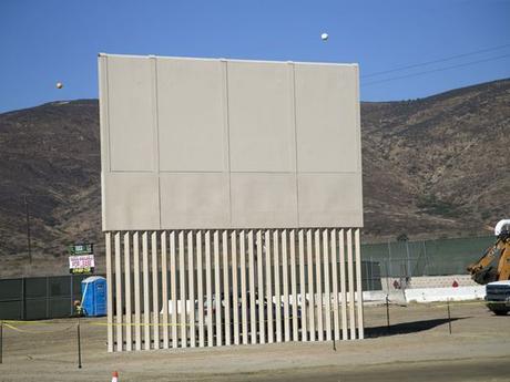 Some Samples Are Being Built Of Trump's Border Wall