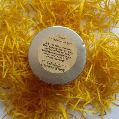 Svayam Natural Orange Peel Face Pack Review Svayam Natural Orange Peel Face Pack Review