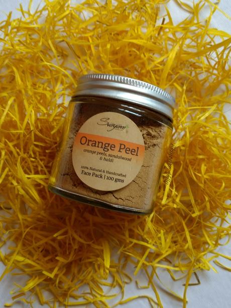 Svayam Natural Orange Peel Face Pack Review Svayam Natural Orange Peel Face Pack Review