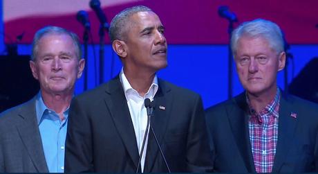 5 Former Presidents At One America Appeal Benefit Concert [Pics!]