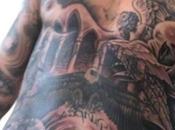 Justin Bieber Huge Tattoo