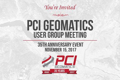 PCI Geomatica 35th Anniversary Event