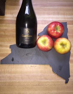The Sparkling Side Of The Original Fruit:  Comsi Comsa Apple Sparkling Wine by Sauvage