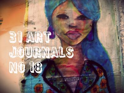 31 Art Journal - No 18 - Fabric Journal
