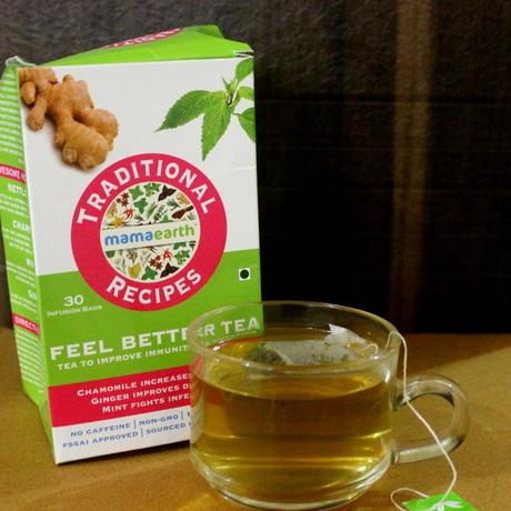 Mamaearth Traditional Recipes Feel Better Tea Review