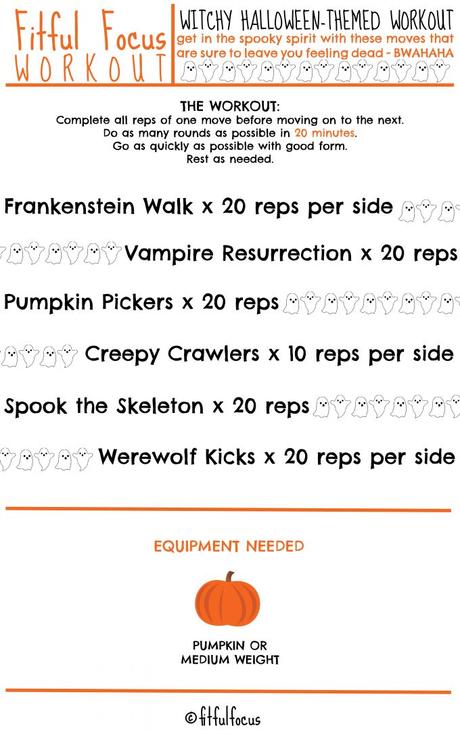 Witchy Halloween-Themed Workout