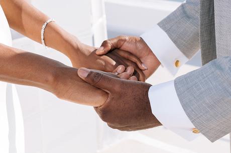 Nigerian  wedding in La Malteze Santorini