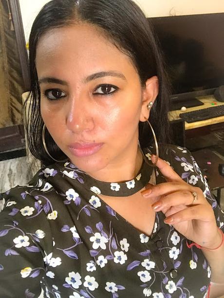No Makeup Look, Reliance Trend Top and Manifestation of A Shopping Spree