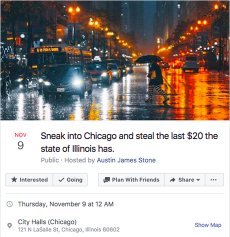 9 Totally, Definitely Real Facebook Events to Attend in Chicago facebook events Chicago
