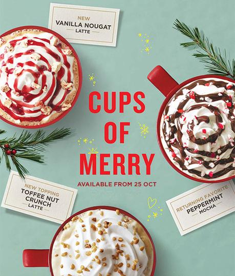 Christmas Comes Early This Year With Starbucks' Latest Christmas Drinks & Merchandise