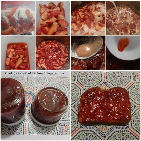 CONFITURE DE FRAISES / STRAWBERRY JAM / MERMELADA DE FRESA / مربى التوت