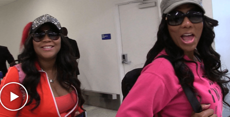 The Braxton Sister’s Have Arrived In L.A. To Support Tamar