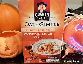 Review: New Quaker Oats Pumpkin Spice (UK)