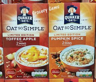 Review: New Quaker Oats Pumpkin Spice (UK)