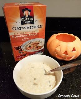 Review: New Quaker Oats Pumpkin Spice (UK)