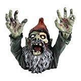 Zombie Gnome - Zombie Gnombie Statue - Garden Gnome Statue Image: Zombie Gnome - Zombie Gnombie Statue - Garden Gnome Statue