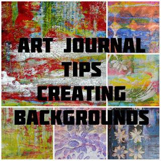 Art Journal Page - Background Bonus no 4