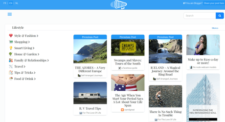 LIVINVIA: The New Social Network for Bloggers For Sharing Posts