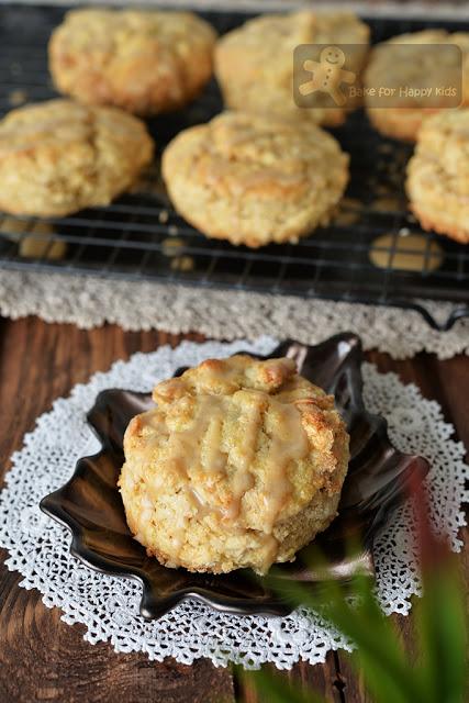 maple oatmeal wholemeal scones