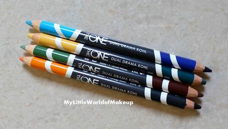The ONE Dual Drama Kohl Eye Pencil by Oriflame Review & Swatches