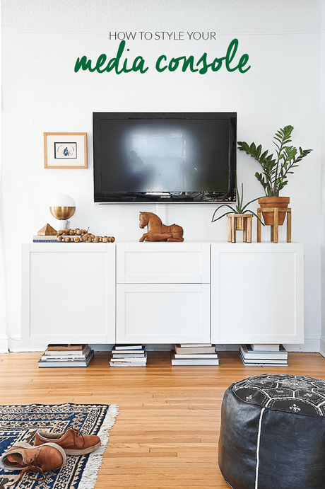 How to Style Your Media Console