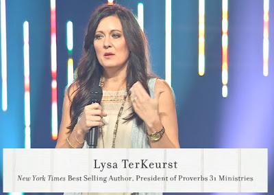 Lysa TerKeurst coming to Athens. Do not go to see her.